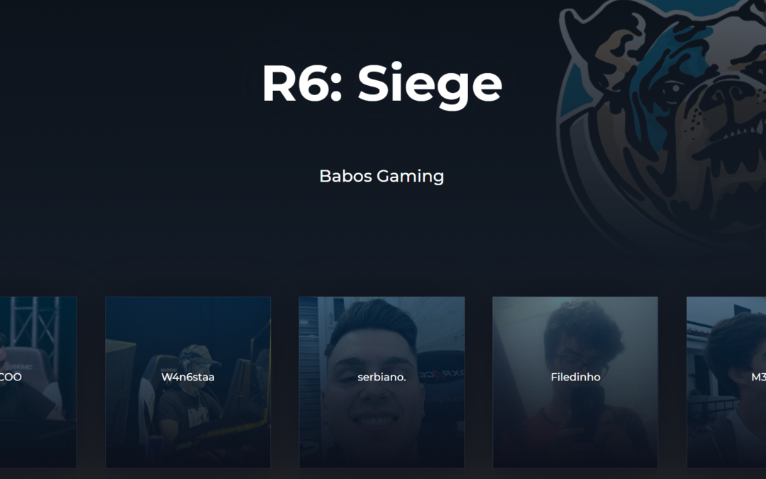 Our main Rainbow Six Siege roster is complete and oh boy are they hungry!